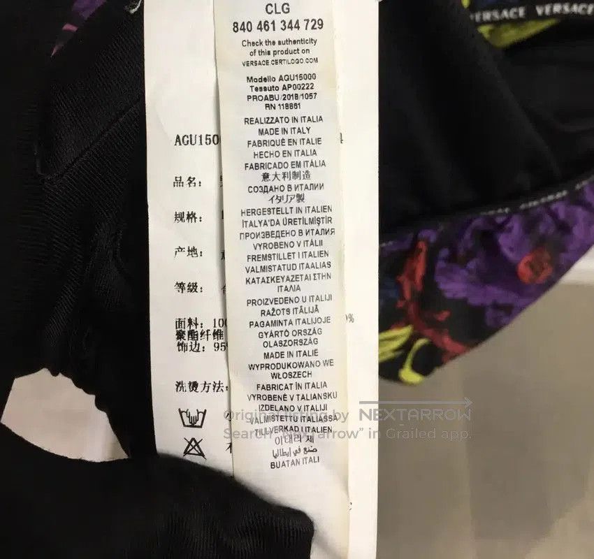 Versace Versace Multi-Color Long Sleeve Jacket . Size US S / EU 44-46 / 1 - 8 Thumbnail