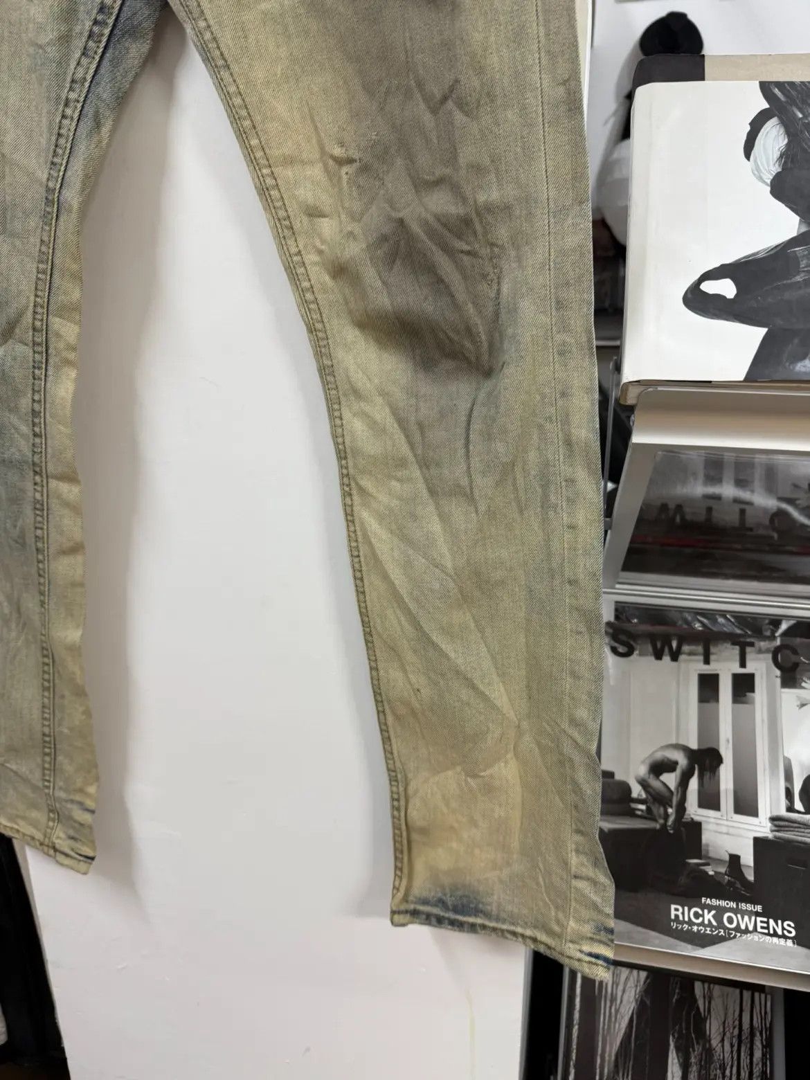 Raf Simons Sz M Raf by Raf Simons Mud Wash Denim Size US 32 / EU 48 - 4 Thumbnail