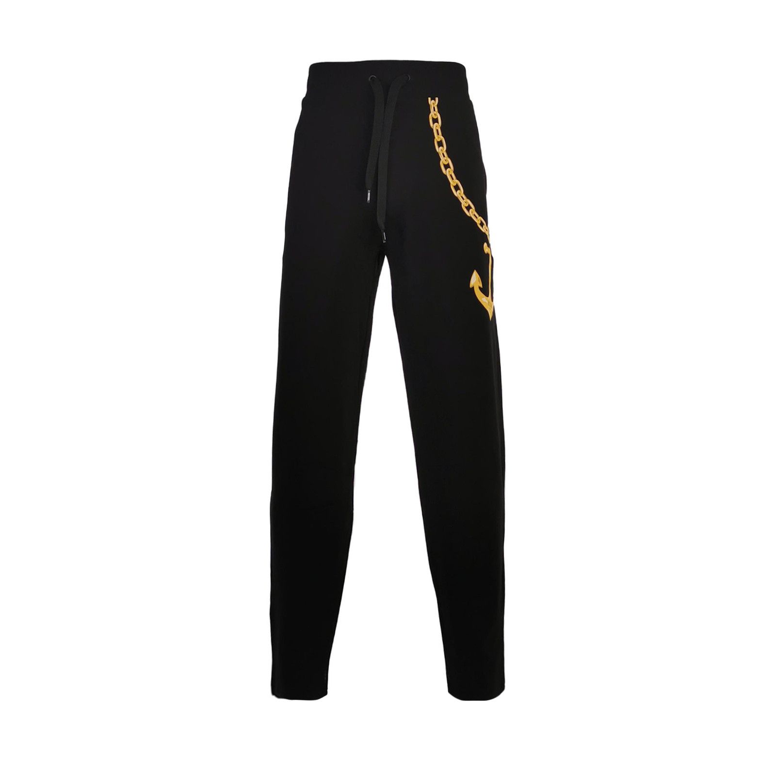 Moschino Moschino Gold Anchor Graphic Sweatpants US 34 Size US 34 / EU 50 - 1 Thumbnail