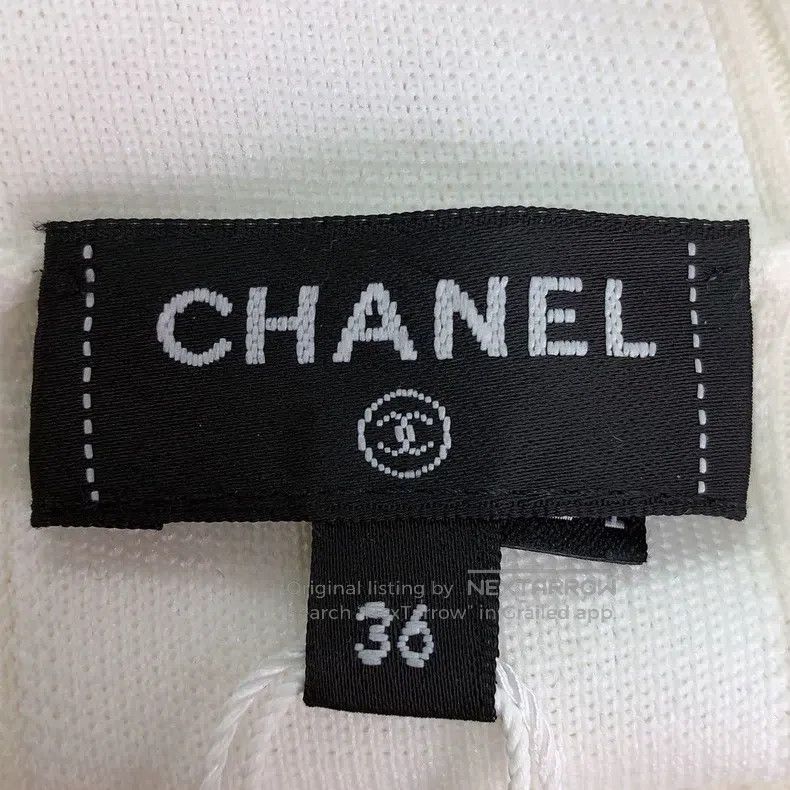 Chanel Chanel 24N white half-neck knit sweater Size XS / US 0-2 / IT 36-38 - 5 Thumbnail