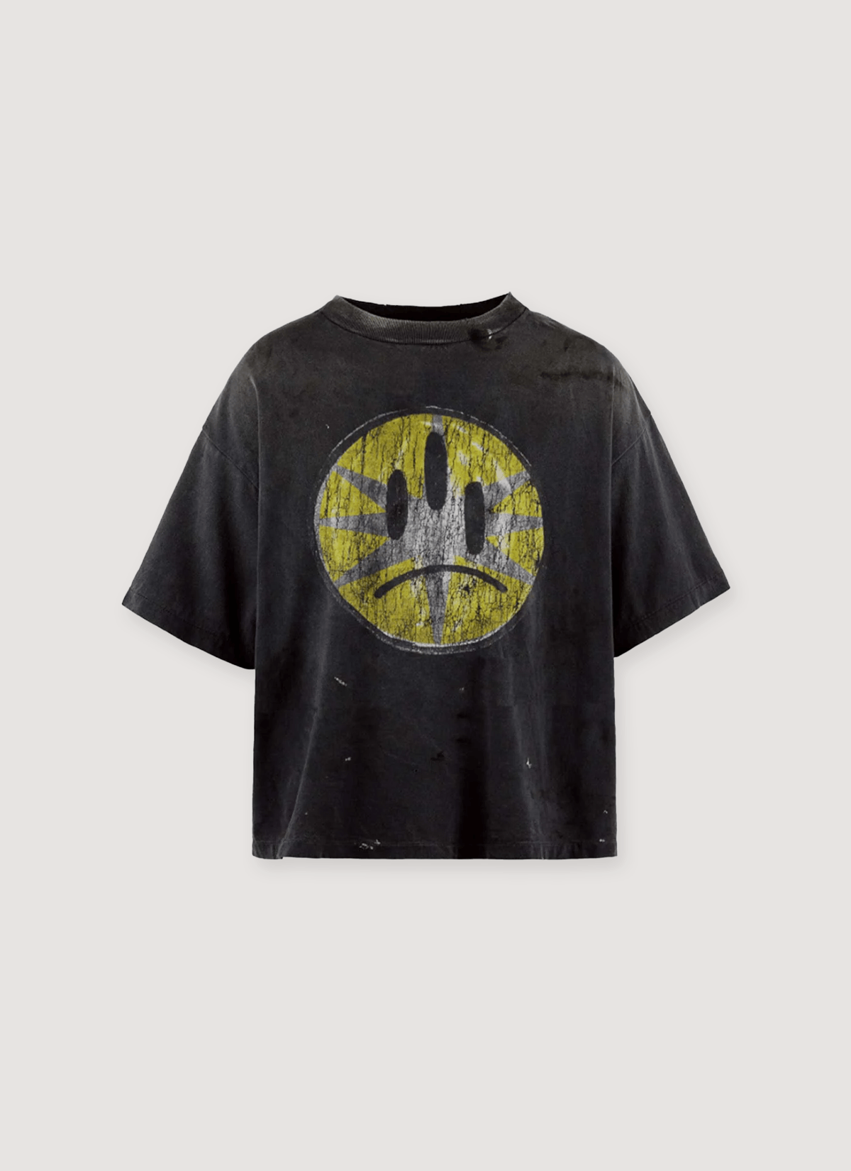 LOSTSHDWS Lost SHDWS Frown Tee Vintage Black Size US S / EU 44-46 / 1 - 1 Thumbnail