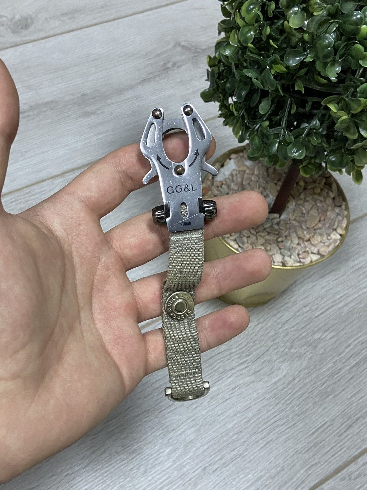 Jewelry George Gina Lucy ALYX style SMALL vintage carabiner key GGL Size ONE SIZE - 2 Thumbnail