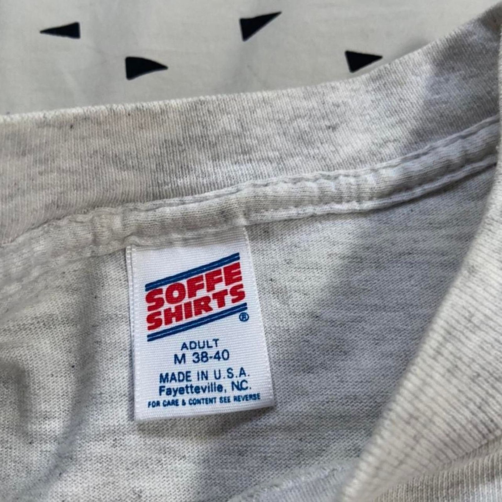 Jerzees 90s grey secretary tee shirt usa m Size US M / EU 48-50 / 2 - 4 Thumbnail