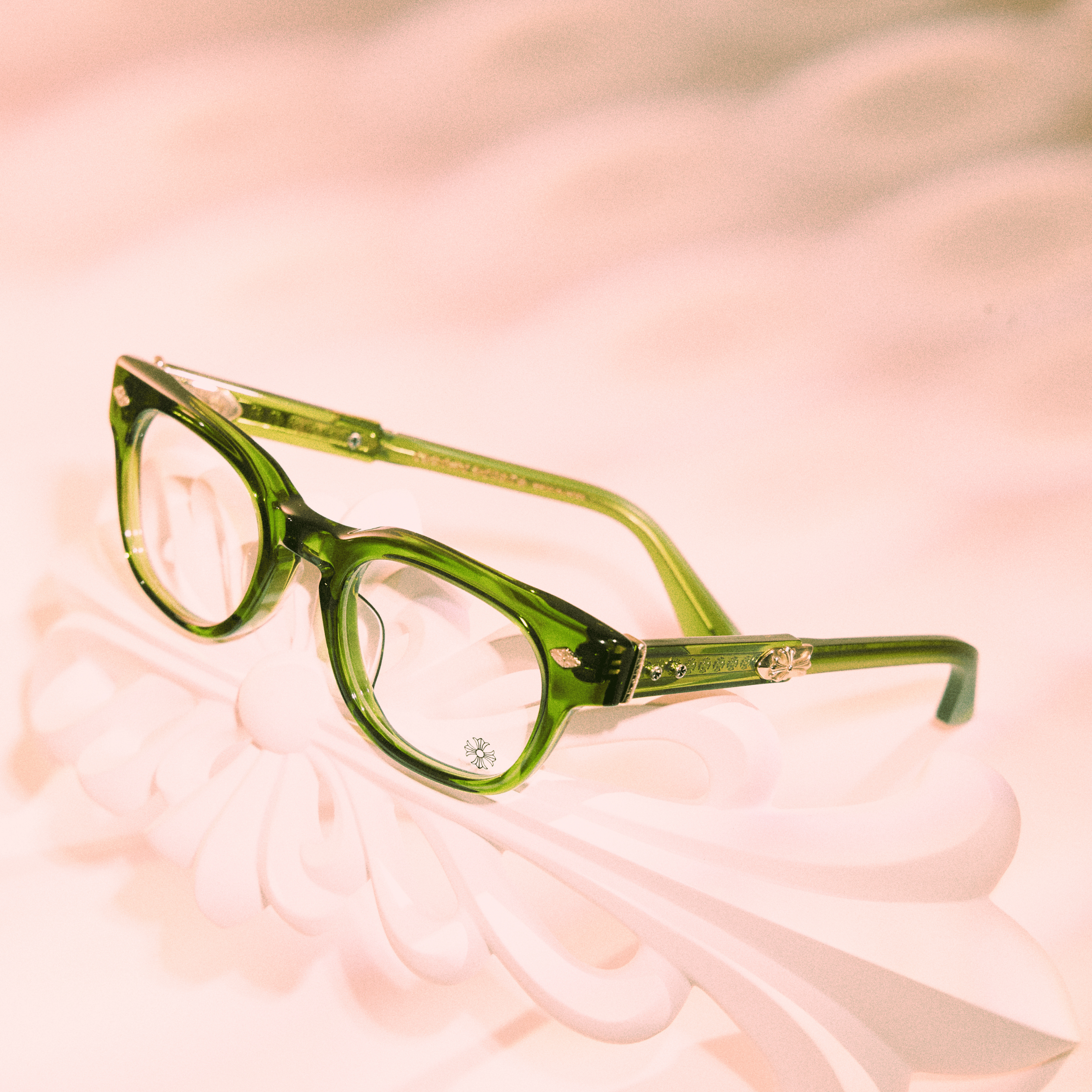 image of Chrome Hearts Vagillionaire I Dolv Dark Olive, Men's