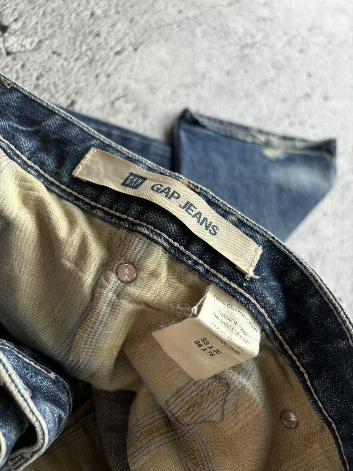 Hysteric Glamour Gap jeans carpneter style denim Size US 33 - 7 Thumbnail