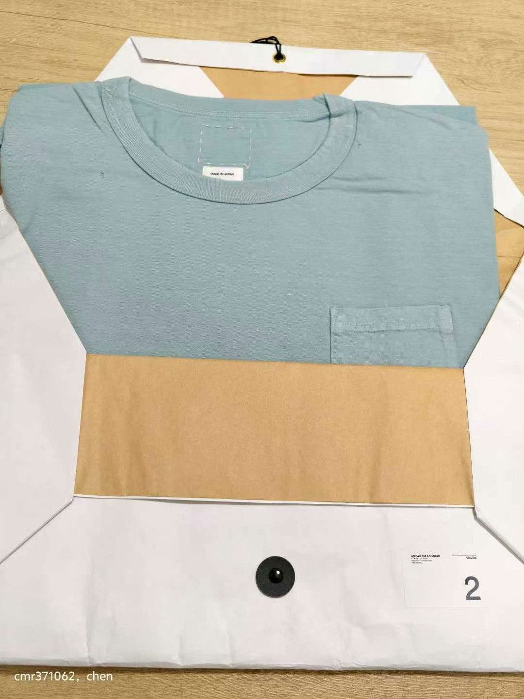 Visvim VISVIM 22SS AMPLUS TEE S/S CRASH Size US M / EU 48-50 / 2 - 7 Thumbnail