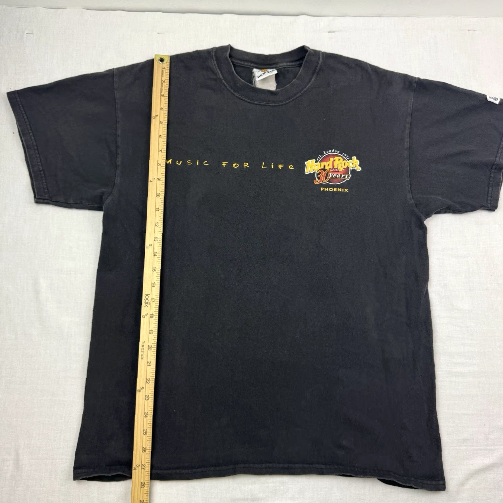 Hard Rock Cafe VINTAGE Hard Rock Cafe 30th Anniversary T-Shirt Adult Medium Black Music Mens Size US M / EU 48-50 / 2 - 6 Thumbnail