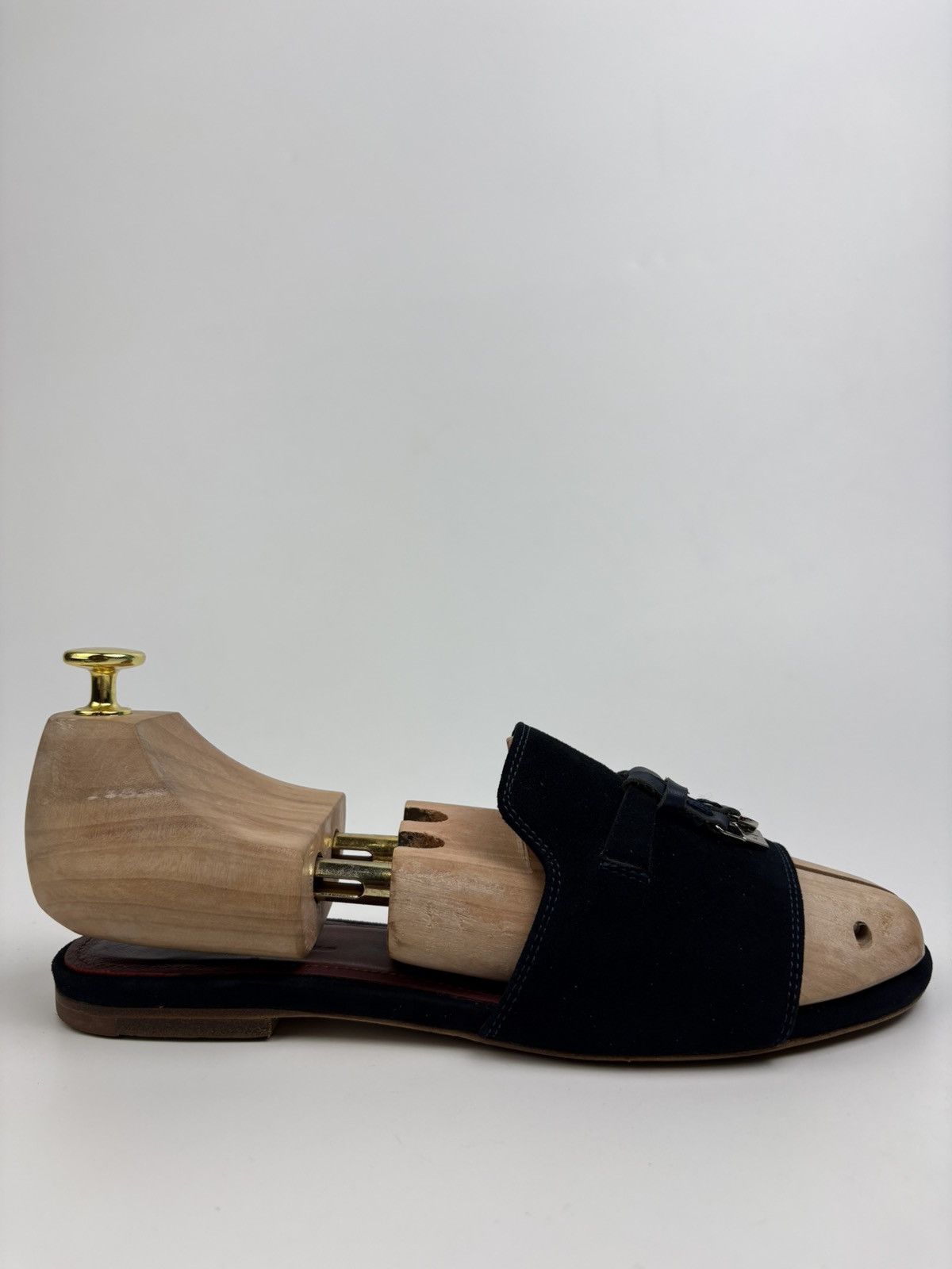 Loro Piana Loro Piana Summer Charm Suede Slides Size US 7 / IT 37 - 6 Thumbnail
