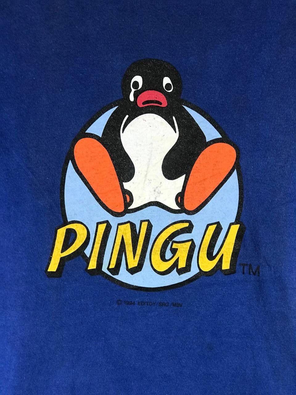 Vintage Vintage 1994 pingu tv series cartoon animal habitat Size US M / EU 48-50 / 2 - 3 Thumbnail