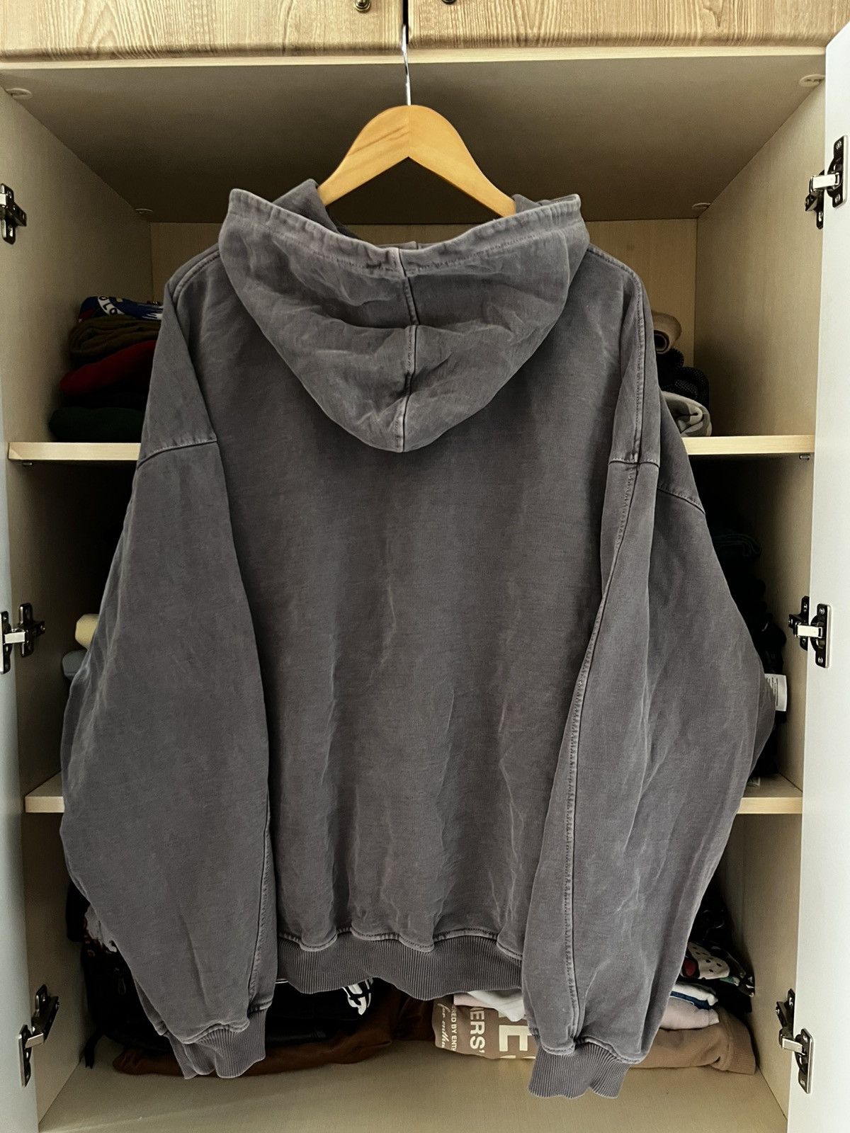 Cole Buxton Cole Buxton Washed Hoodie Size US XL / EU 56 / 4 - 2 Thumbnail