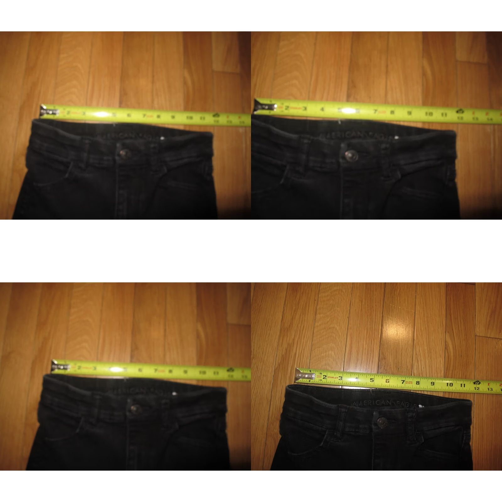 American Eagle Outfitters American Eagle Outfitters Next Level Stretch Skinny Jeans Womens 0 X-Short Black Size 25" / US 0 / IT 36 - 9 Thumbnail