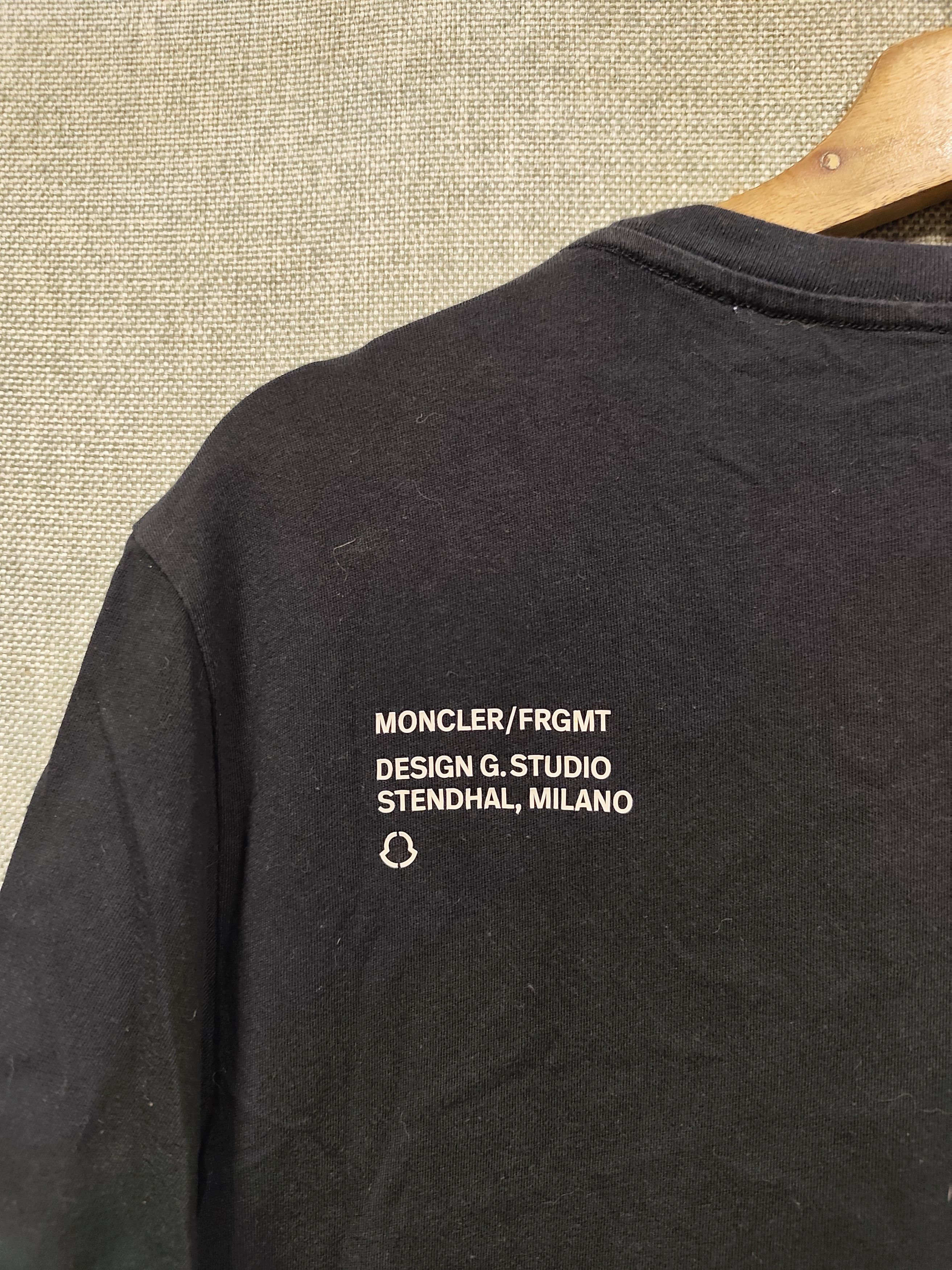 Fragment Design × Lewis Leathers × Moncler Moncler x Fragment tee Size US M / EU 48-50 / 2 - 3 Thumbnail
