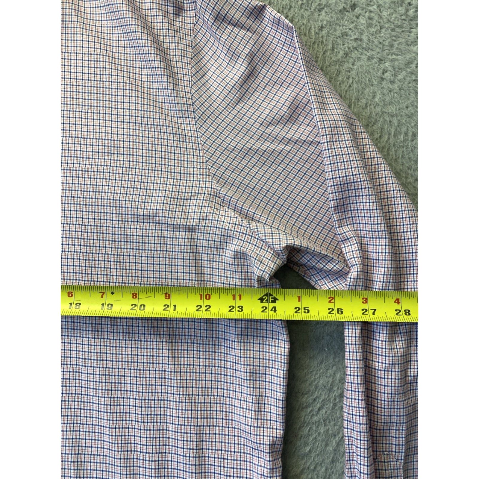 Banana Republic BANANA REPUBLIC Cotton Plaid Long Sleeve Shirt XL Pink Casual Mens Size US XL / EU 56 / 4 - 4 Thumbnail