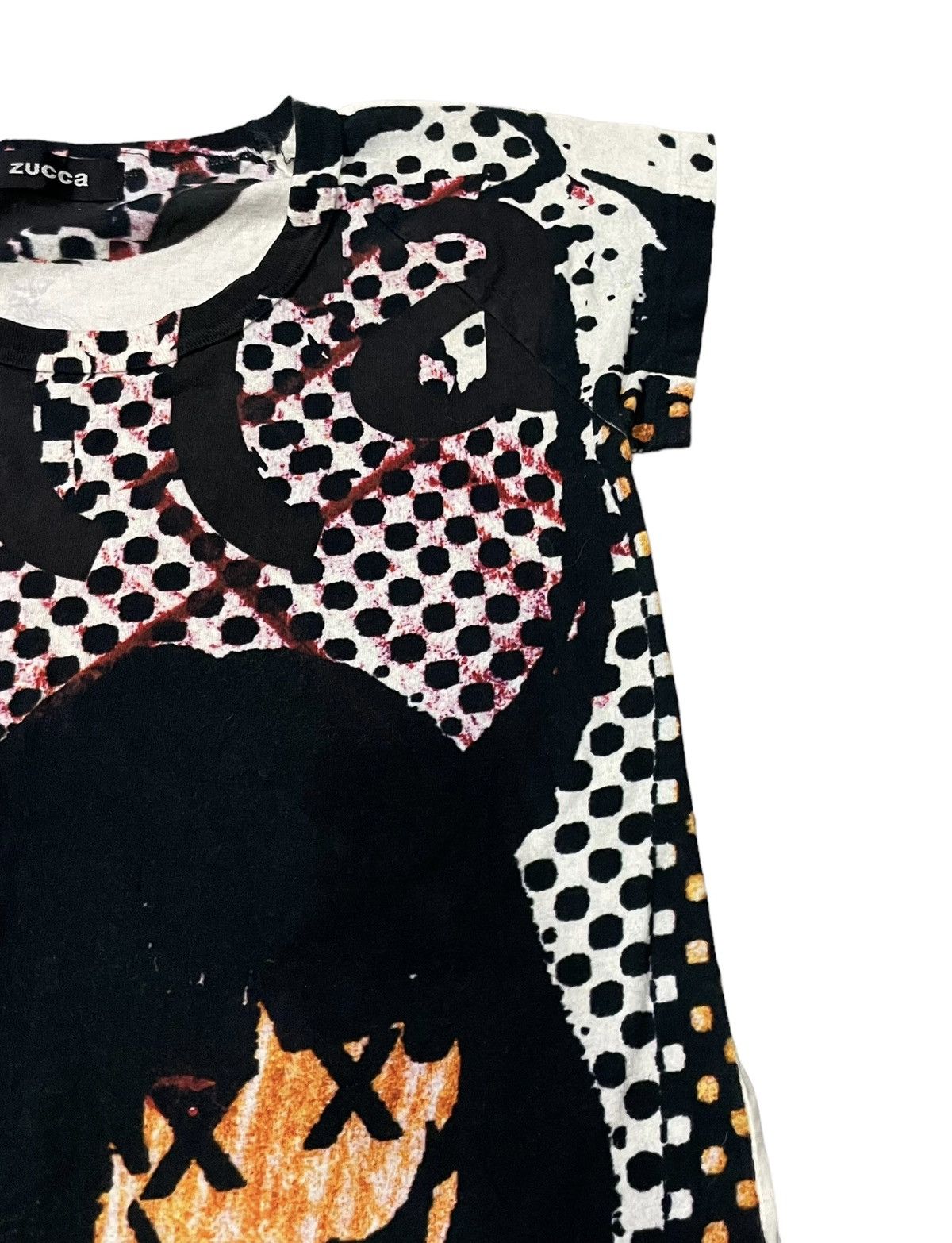 Zucca Vintage Zucca Issey Miyake X Andreas Jenne/Skullux Tshirt Size M / US 6-8 / IT 42-44 - 2 Thumbnail