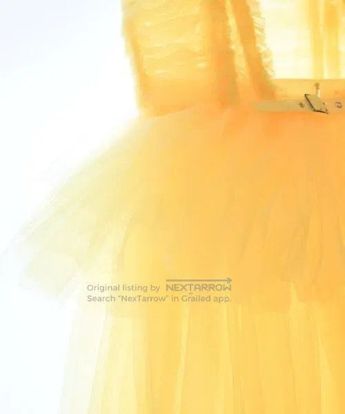 Comme des Garcons Comme des Garcons Yellow vintage lace dress Size S / US 4 / IT 40 - 7 Thumbnail