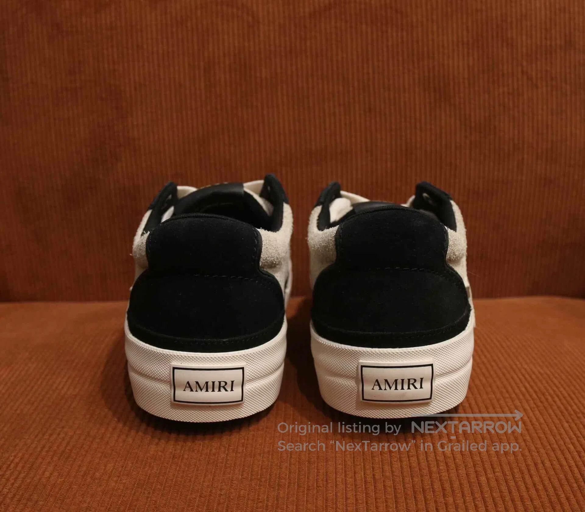 Japanese Brand AMIRI Sunset Low-Top Leather Sneakers. Size US 8 / EU 41 - 5 Thumbnail