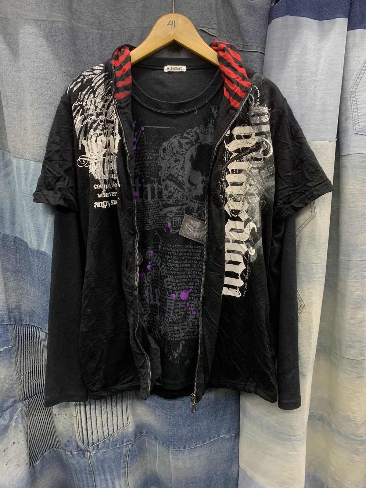 Hysteric Glamour × If Six Was Nine × Japanese Brand BEAU MERE CHAIN SMOKE STYLE Size US L / EU 52-54 / 3 - 3 Thumbnail