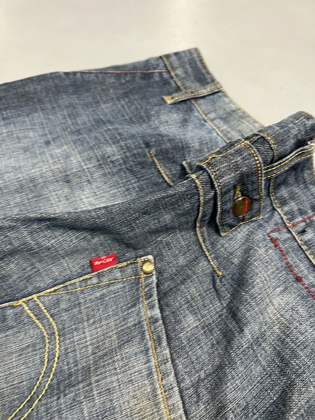 Levi's Vintage levis engineers denim pants buckle belt Size US 34 / EU 50 - 4 Thumbnail