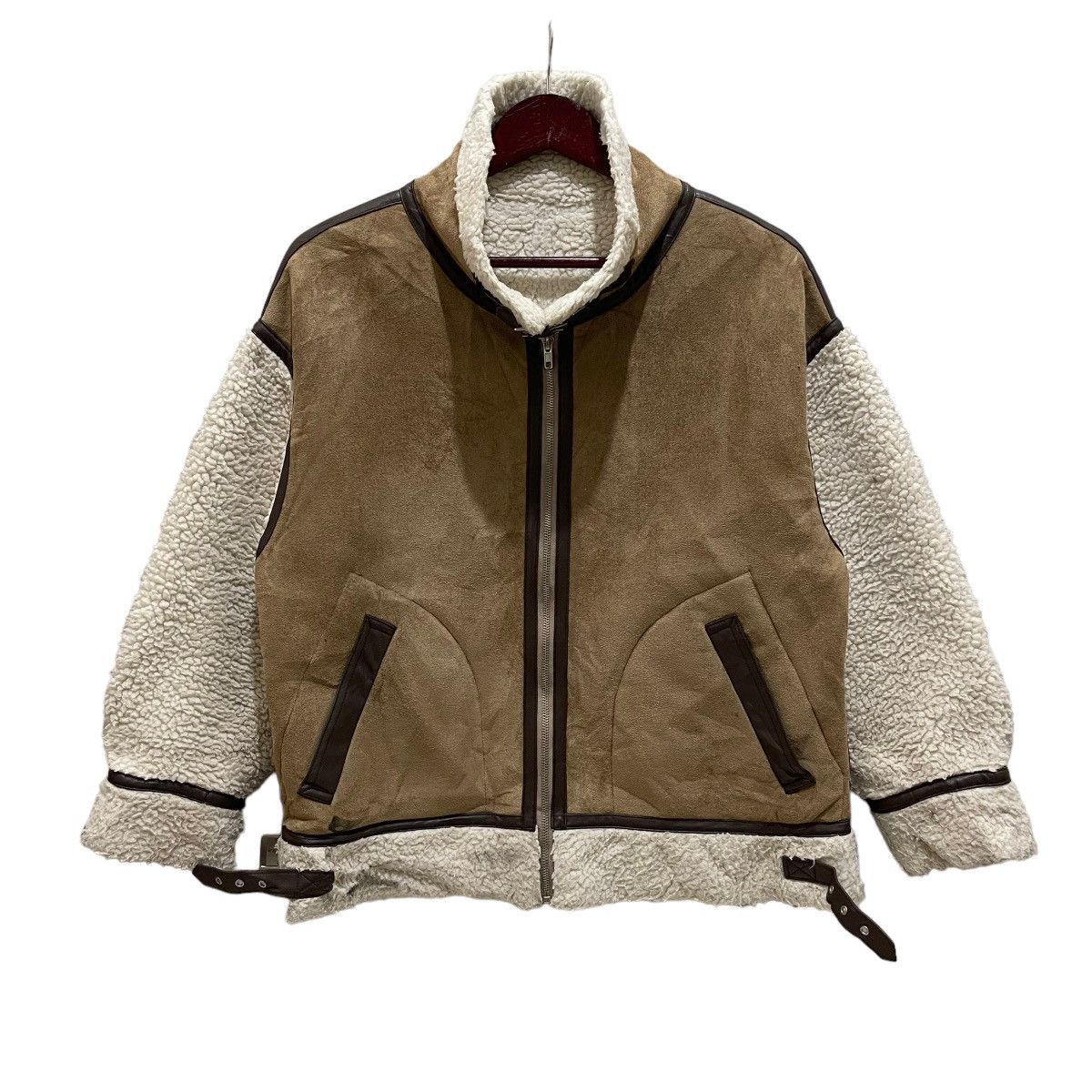 Vintage B-3 US Army Air Force Shearling Jacket Size US M / EU 48-50 / 2 - 1 Thumbnail