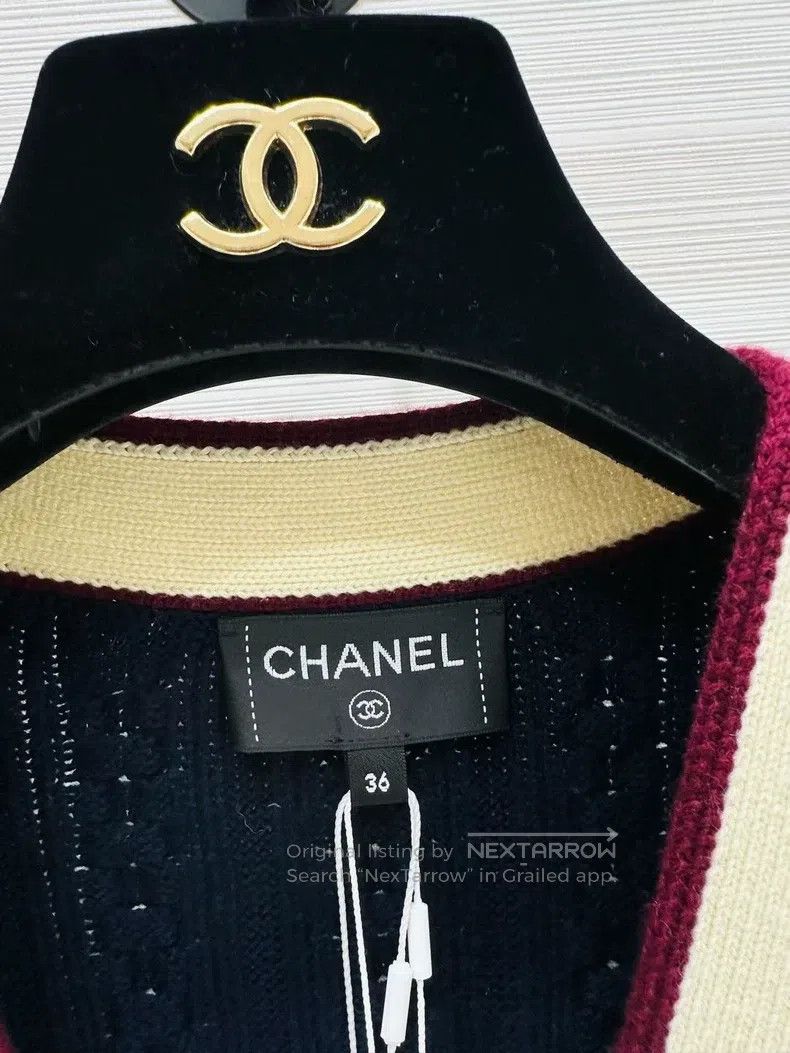 Chanel Chanel 26C Early Spring Series College-style Cardigan Jack Size XS / US 0-2 / IT 36-38 - 2 Thumbnail