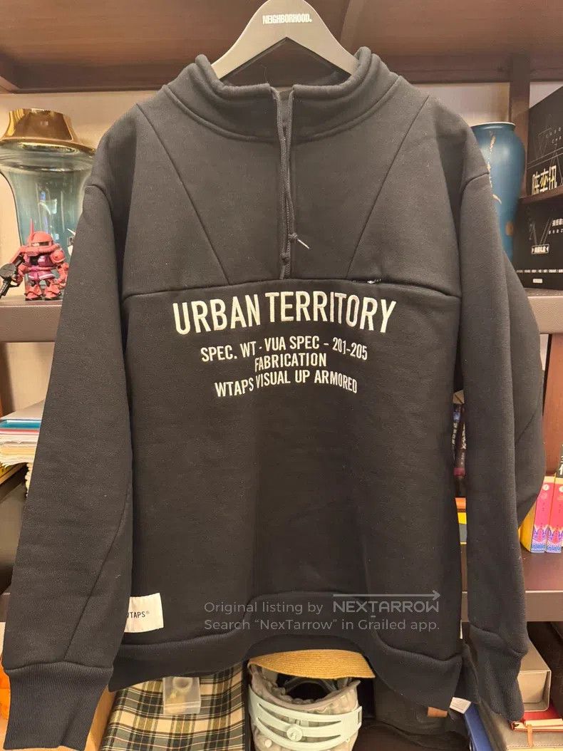Wtaps Wtaps Half-Zip Sweatshirt Size US L / EU 52-54 / 3 - 1 Thumbnail