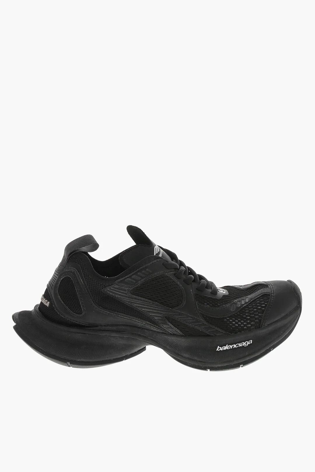 Balenciaga og1mm0326 Breathable Fabric Lace-Up Sneakers in Black Size US 8 / IT 38 - 1 Thumbnail