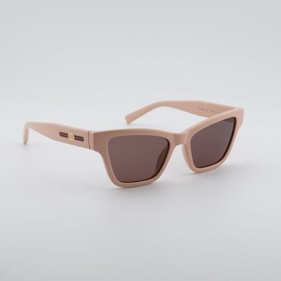 Gucci Gucci GG1982S 004 Sunglasses Shiny Vintage Pink Cat Eye Size ONE SIZE - 4 Thumbnail