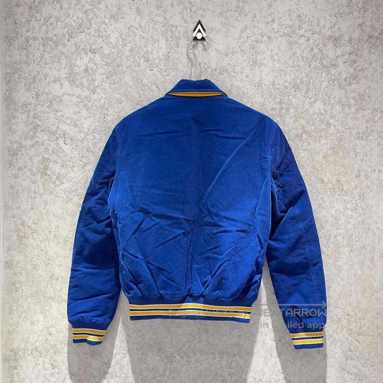 Saint Laurent Paris Saint Laurent Blue Corduroy Baseball Jacket. Size US S / EU 44-46 / 1 - 2 Thumbnail