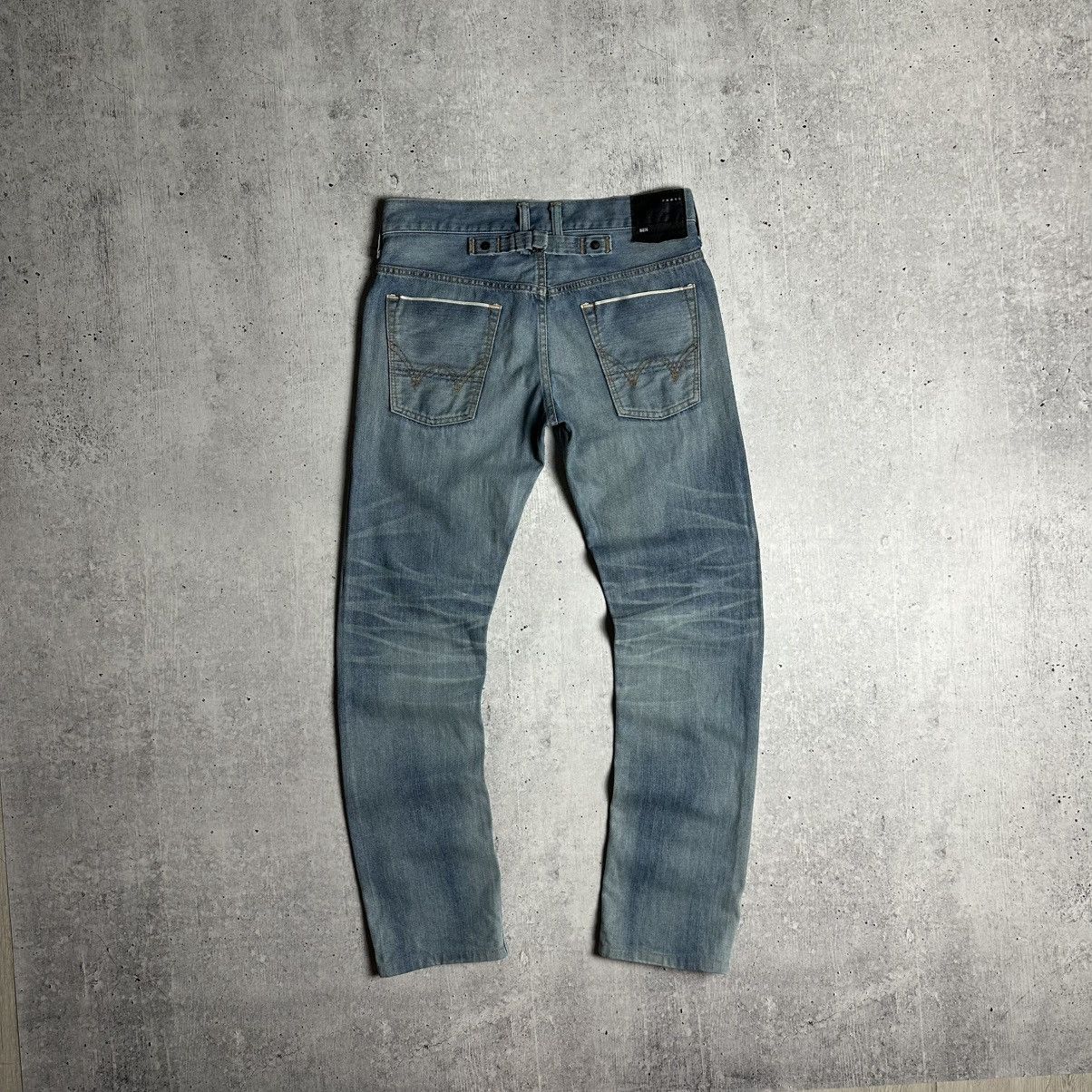 Edwin × Self Edge × Vintage Edwin “SEN” SK505T Made In Japan Selvedge Denim Jeans Size US 30 / EU 46 - 8 Thumbnail