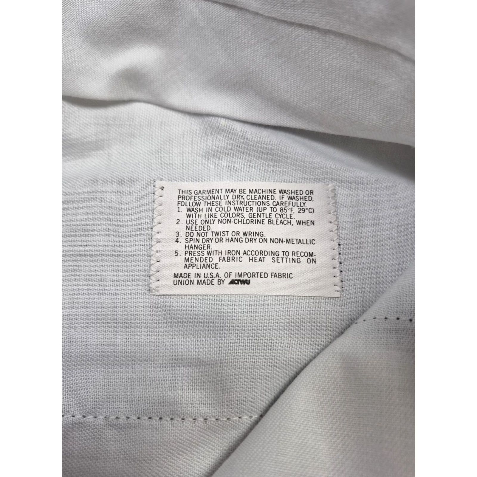 Vintage VTG Corbin Dress Pants Mens 44x36 Gray Cotton Pleated Straight Unhemmed USA Size US 44 / EU 60 - 3 Thumbnail