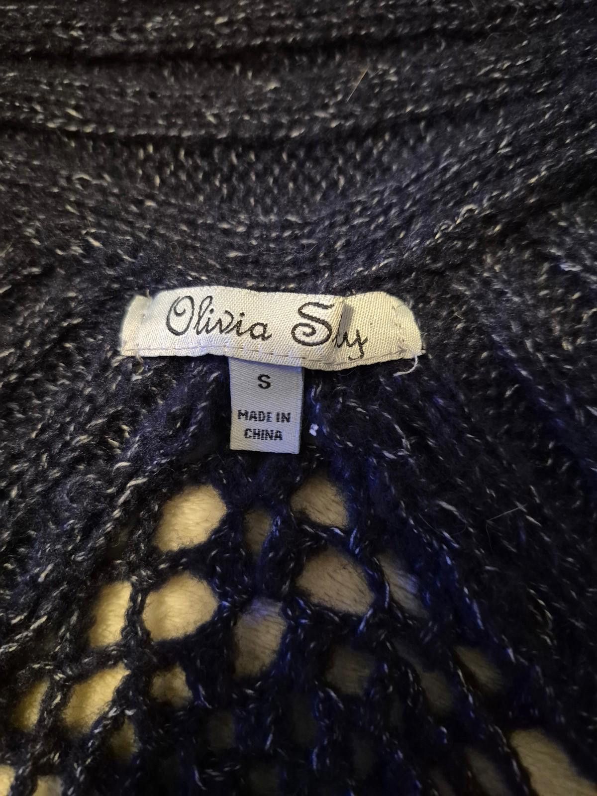 Other Olivia sky size small cardigan blue small snag Size S / US 4 / IT 40 - 2 Thumbnail