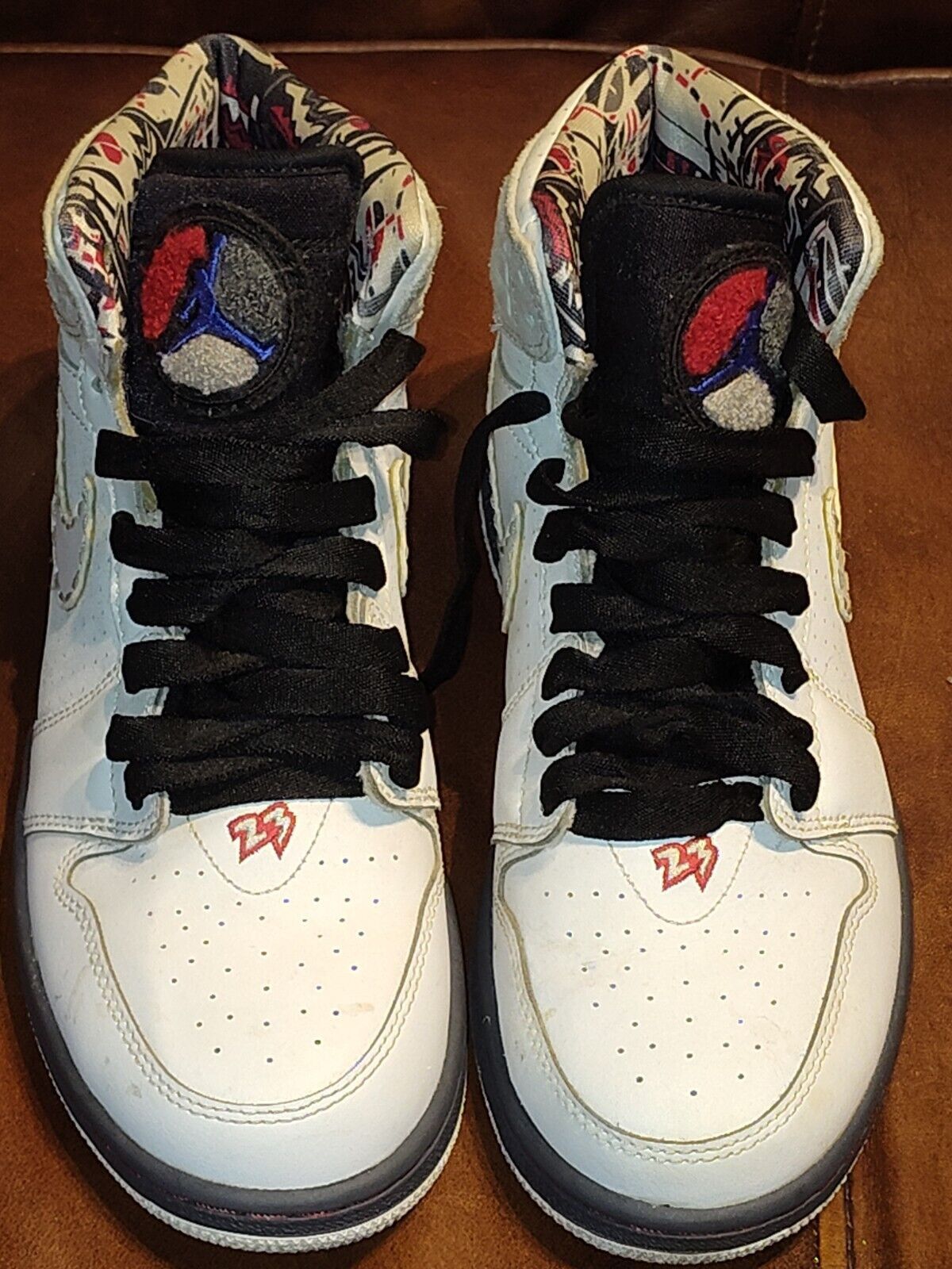 Nike 2012 AIR JORDAN RETRO 1 93 SPACE JAM BUGS BUNNY SZ 6y Size US 6 / EU 39 - 3 Thumbnail