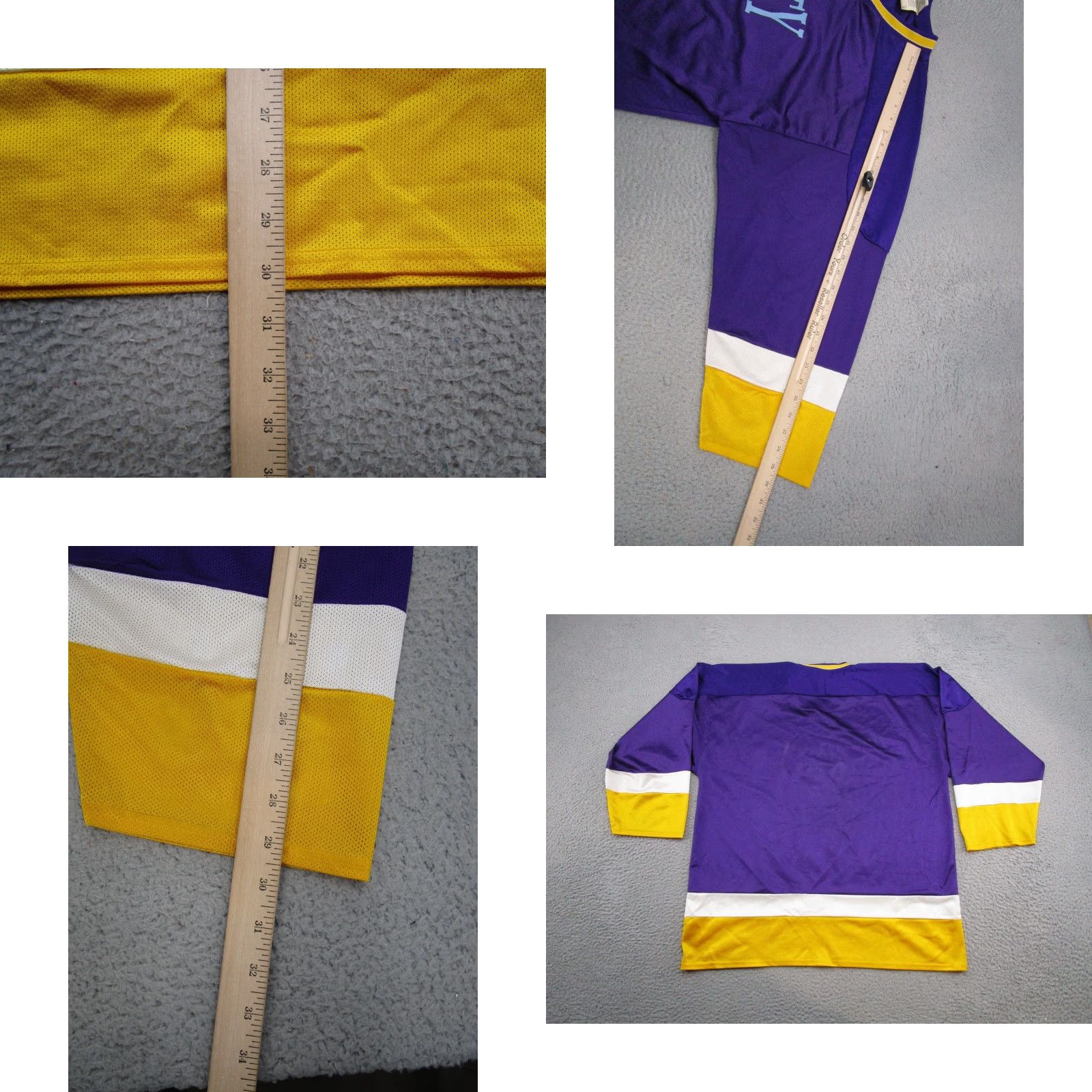 Vintage VINTAGE Warner Bros. Purple Hockey Jersey Unisex Adults L 90s Tweety Bird Looney Tunes Size L UV? Size US L / EU 52-54 / 3 - 8 Thumbnail