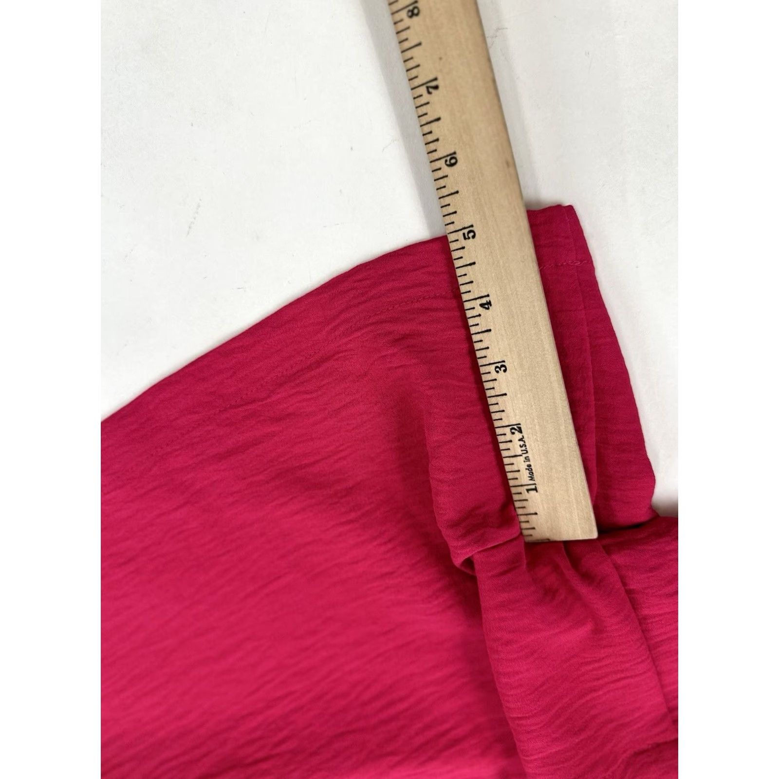 Vintage Margaritaville Island Reserve Shorts Women’s XL Pink Crinkle Lightweight Elastic Waist Pockets Logo Back Hip Casual with 5" Inseam Size 40" / US 18 - 7 Thumbnail