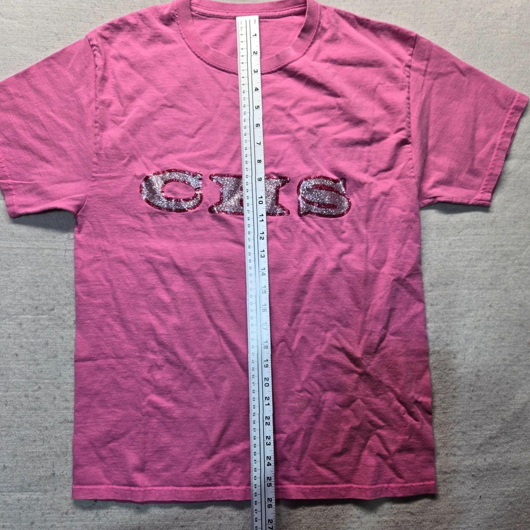 Vintage CHS Christiansburg High School C-Burg VA Virginia Pink T-Shirt Adult L Large Shirt Women Size L / US 10 / IT 46 - 7 Thumbnail