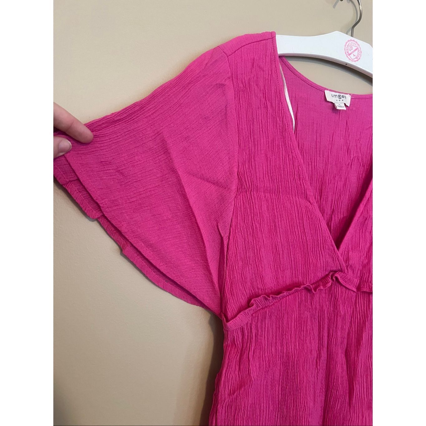 Other Umgee USA Pink Woman’s Dress Size Large Size L / US 10 / IT 46 - 3 Thumbnail