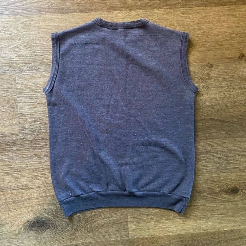 Vintage Vintage 1960s Souvenir Tokyo Graphic Sweater Tank Size M / US 6-8 / IT 42-44 - 5 Thumbnail