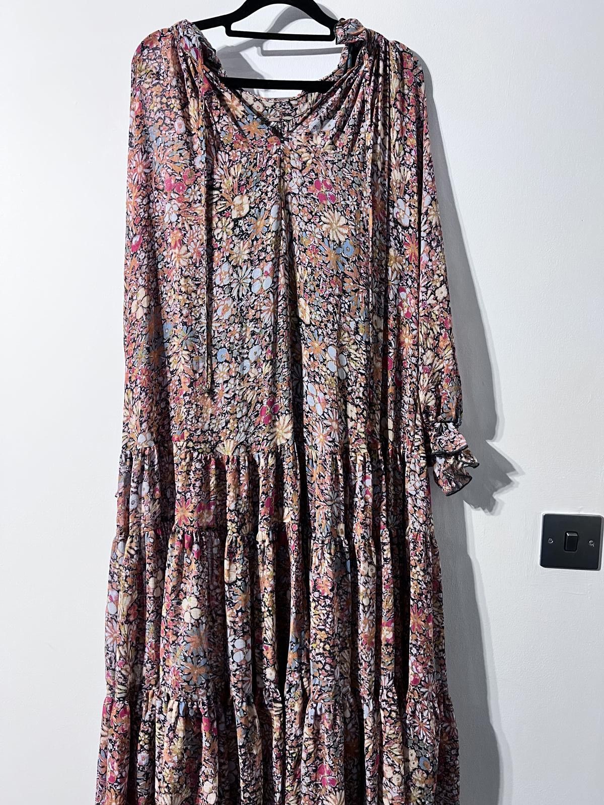 Free People Floral Maxi Dress – UK XS 8-10