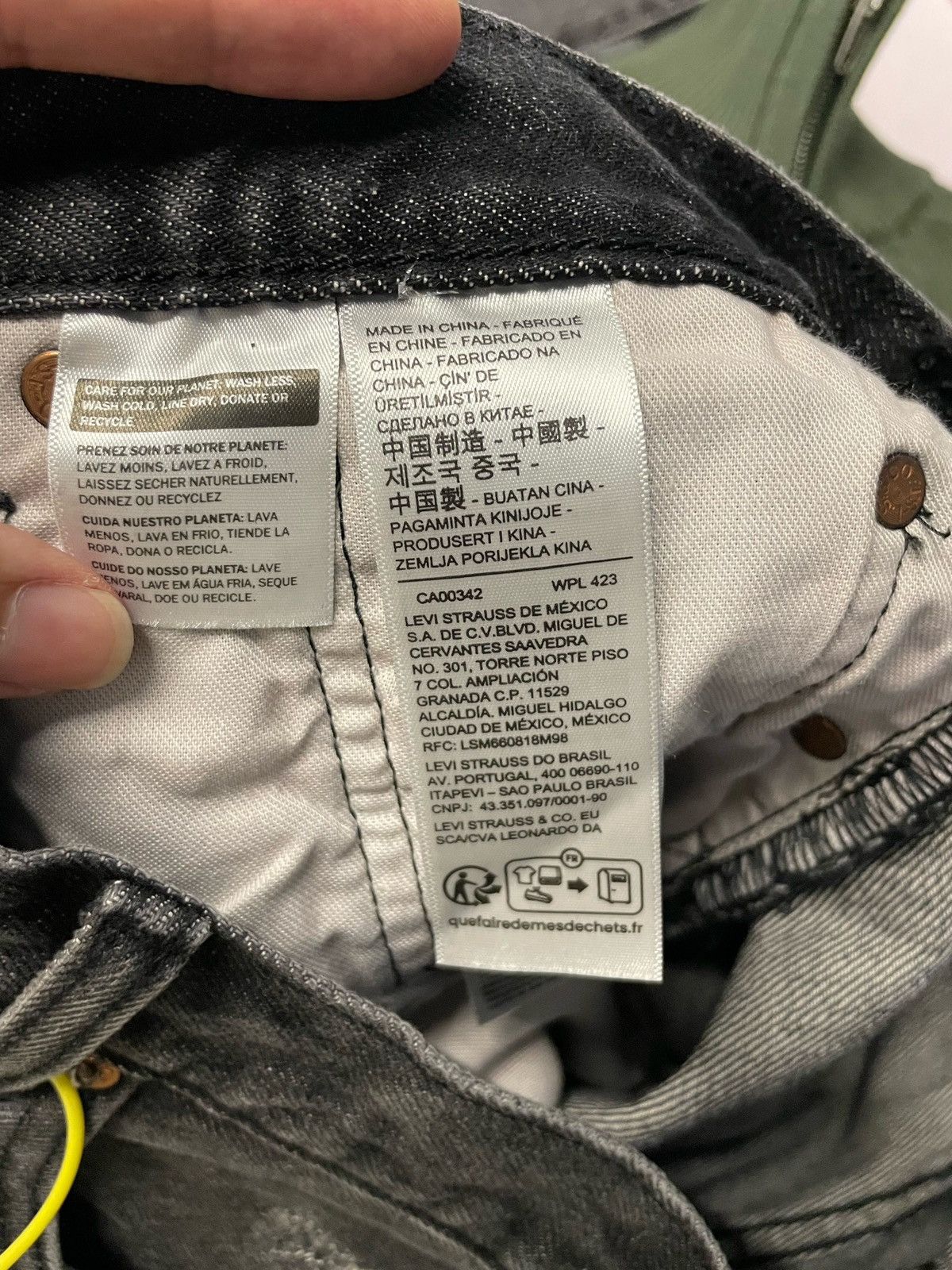 CLOT × Levi's Levi’s x CLOT UNIONRAIL 501 Jeans Size US 30 / EU 46 - 12 Thumbnail