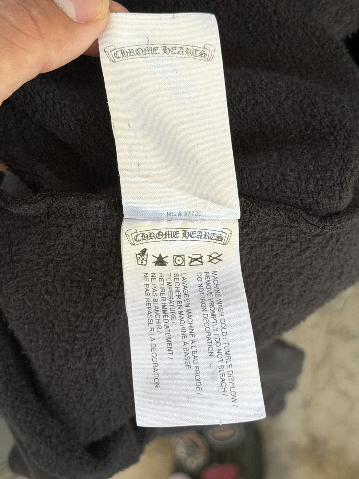 Chrome Hearts CH Multi Logo Hooded Pullover Size US L / EU 52-54 / 3 - 10 Thumbnail