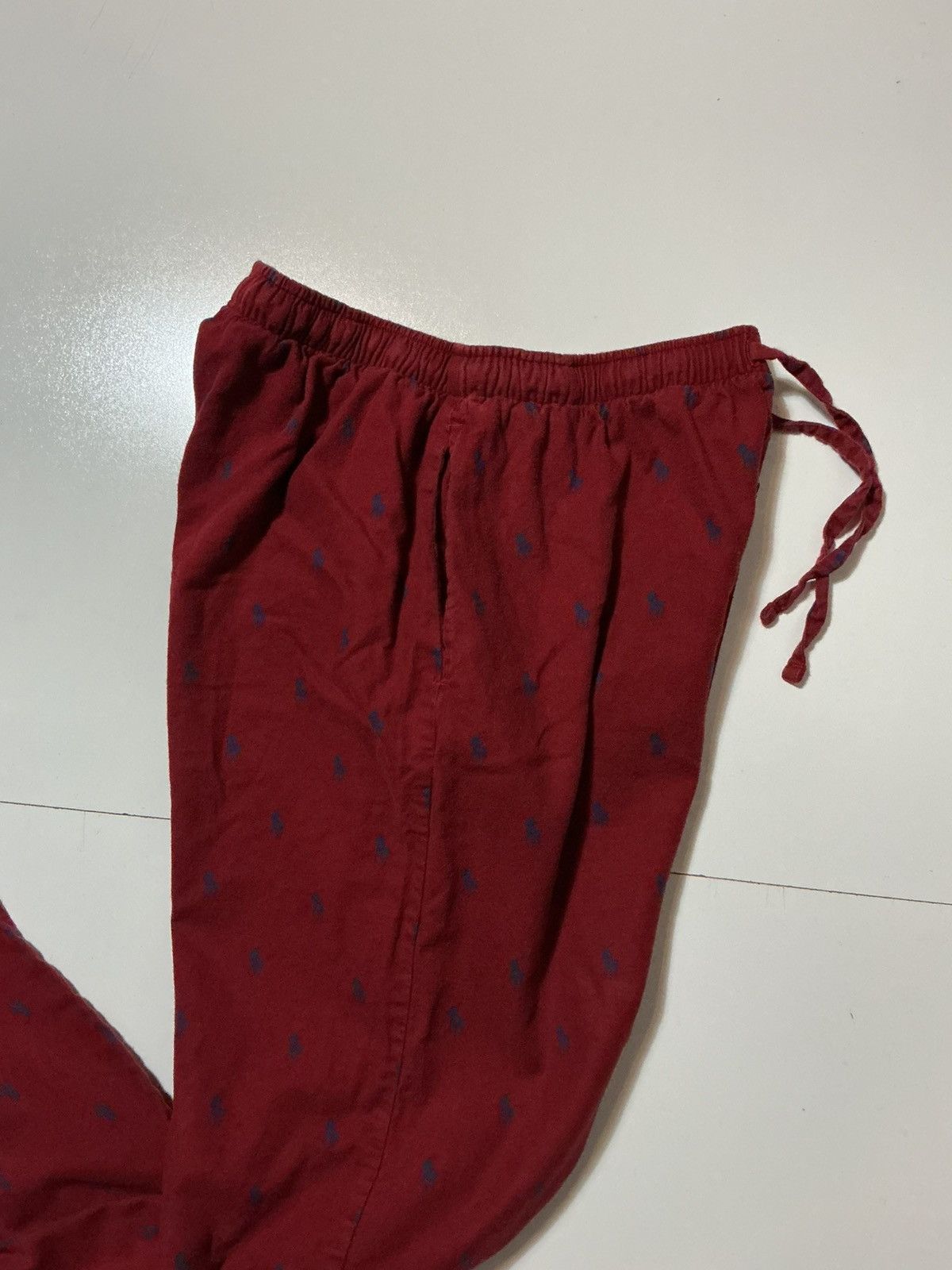 Polo Ralph Lauren Polo Ralph Lauren Dry Goods Pony Player Logo Pajama Pants Size US 34 / EU 50 - 8 Thumbnail