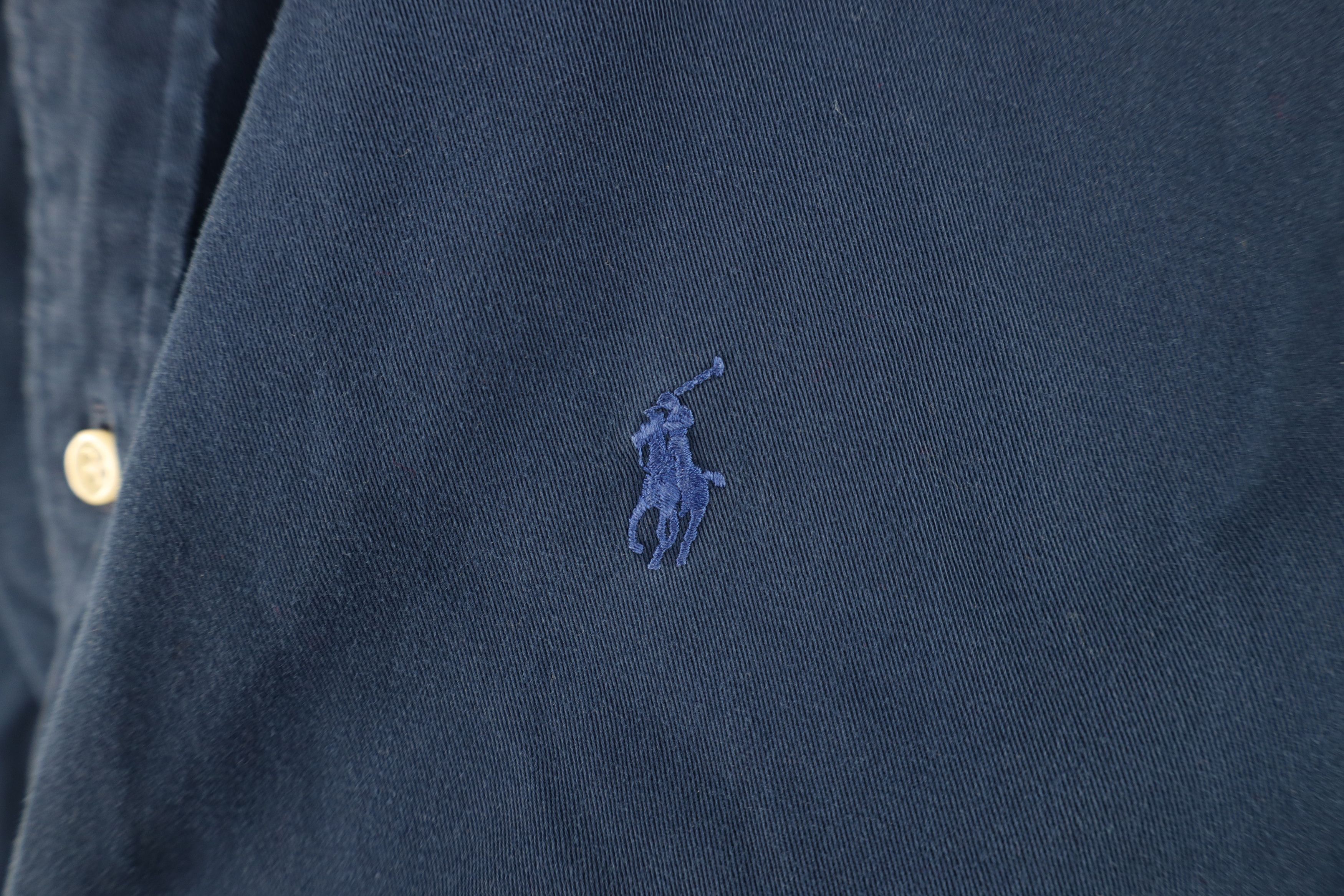 Ralph Lauren Vintage 90s Ralph Lauren Heavy Collared Button Down Shirt Size US M / EU 48-50 / 2 - 4 Thumbnail