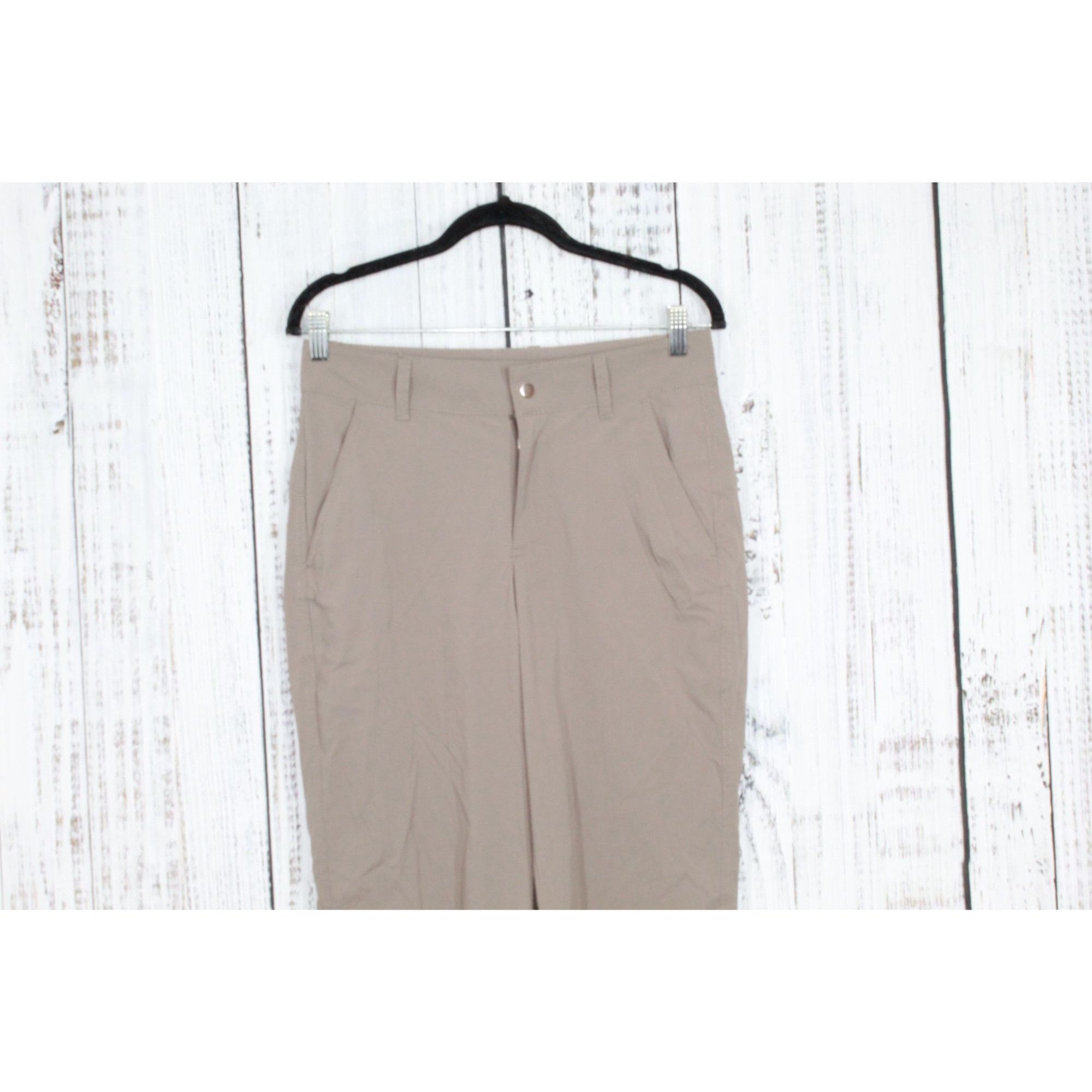 L.L. Bean LL Bean Womens Toasted Almond Straight Leg Trail Pants 8 Size 30" / US 8 / IT 44 - 9 Thumbnail