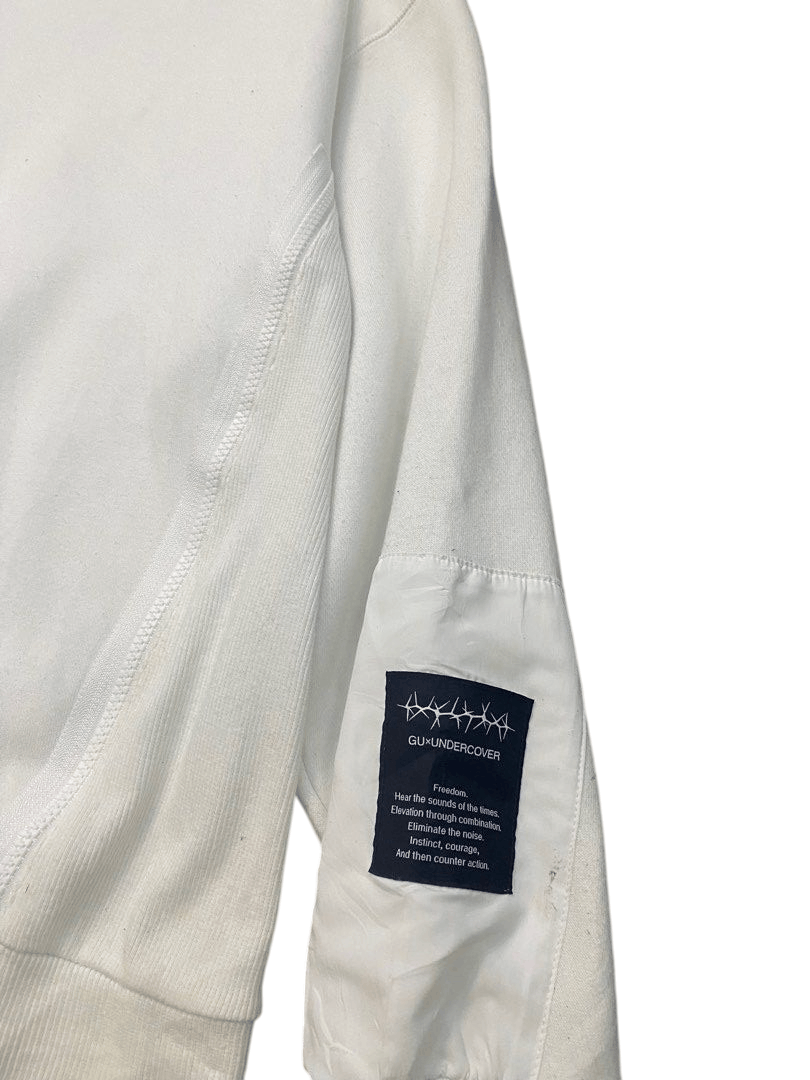 GU × Undercover Vintage GU X Undercover White Crewneck Size US M / EU 48-50 / 2 - 3 Thumbnail