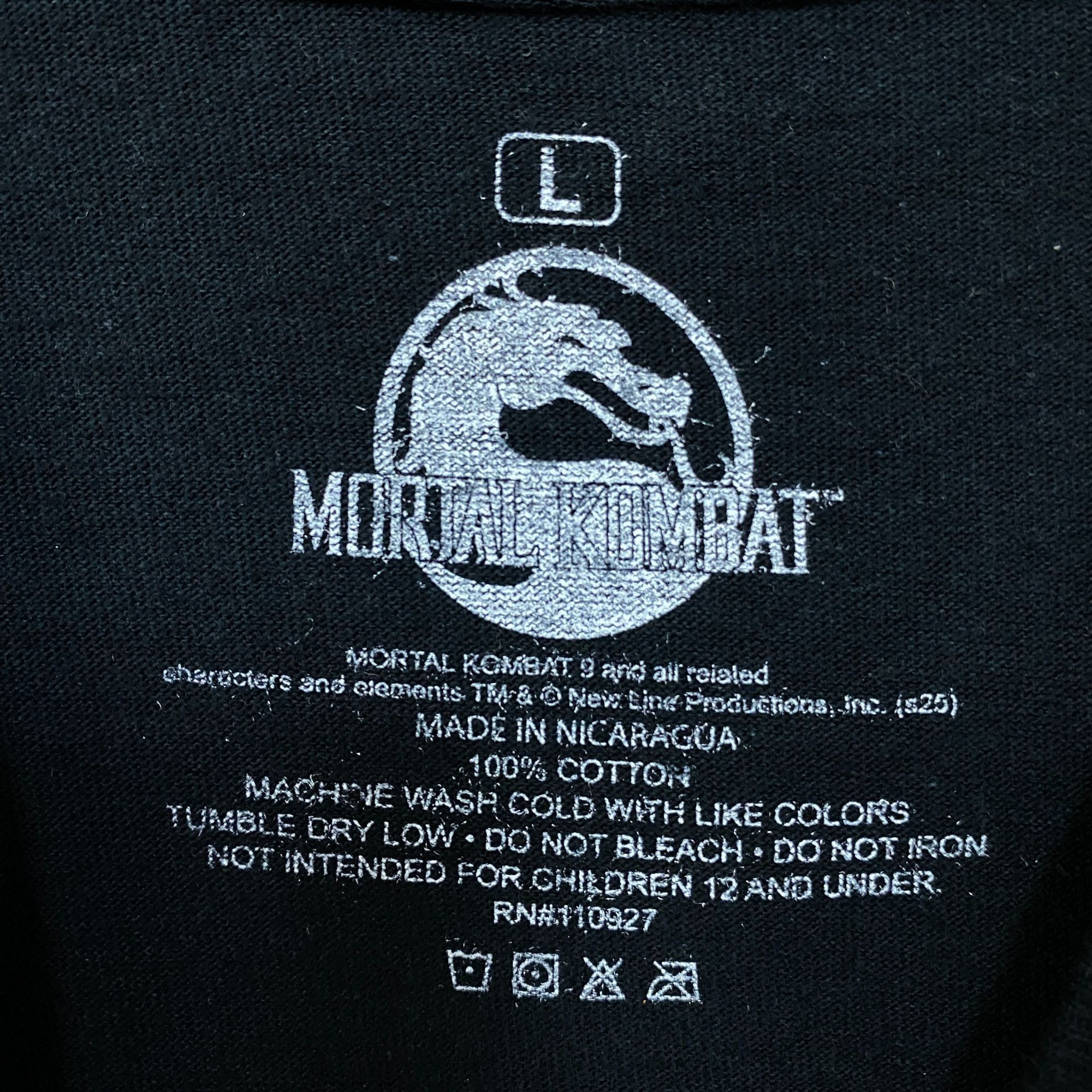 Other Mortal Combat Character Grid Design Video Game T-Shirt Large Size US L / EU 52-54 / 3 - 4 Thumbnail