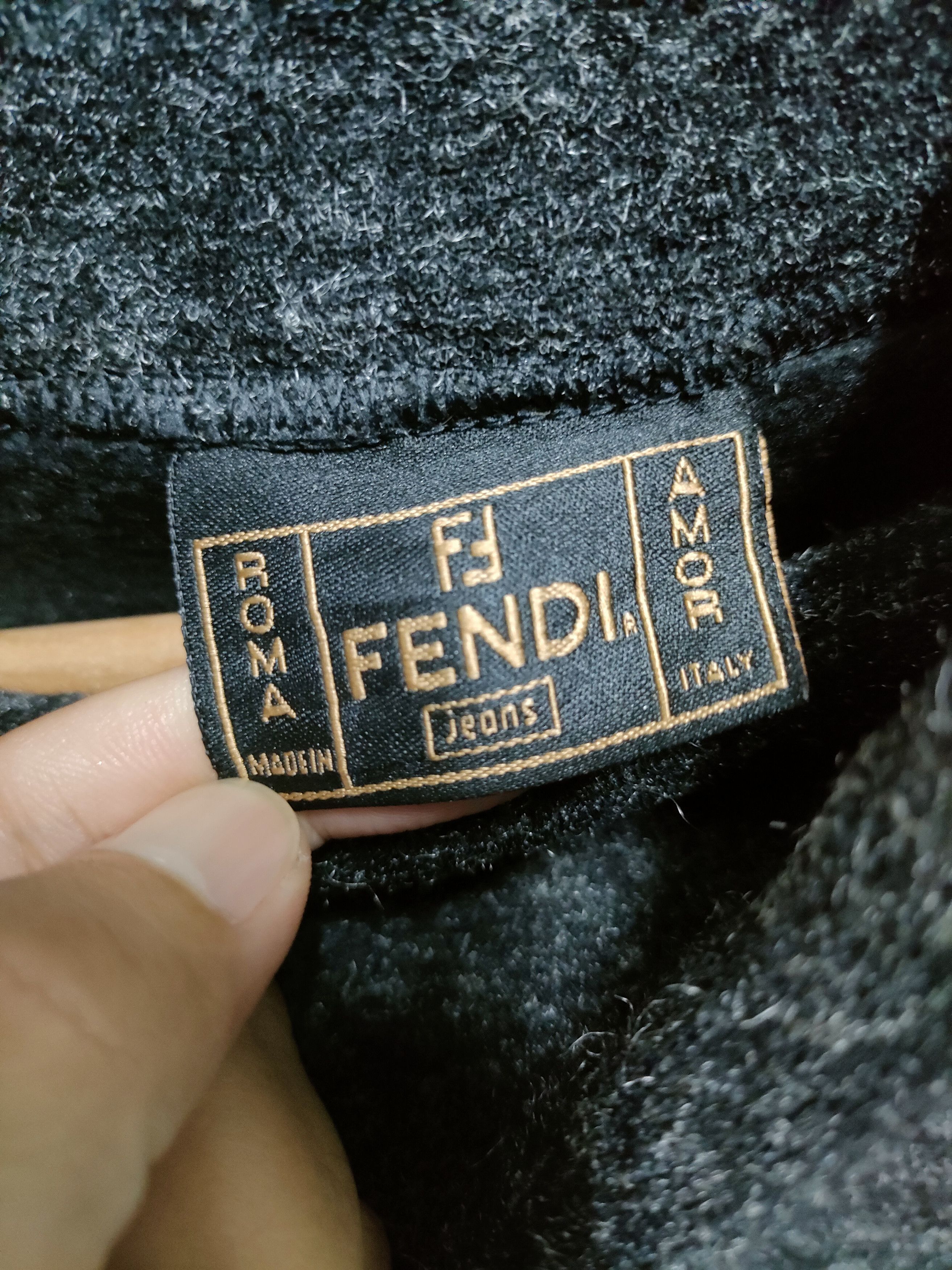 Fendi Fendi Jeans Turtles Neck Size US S / EU 44-46 / 1 - 9 Thumbnail