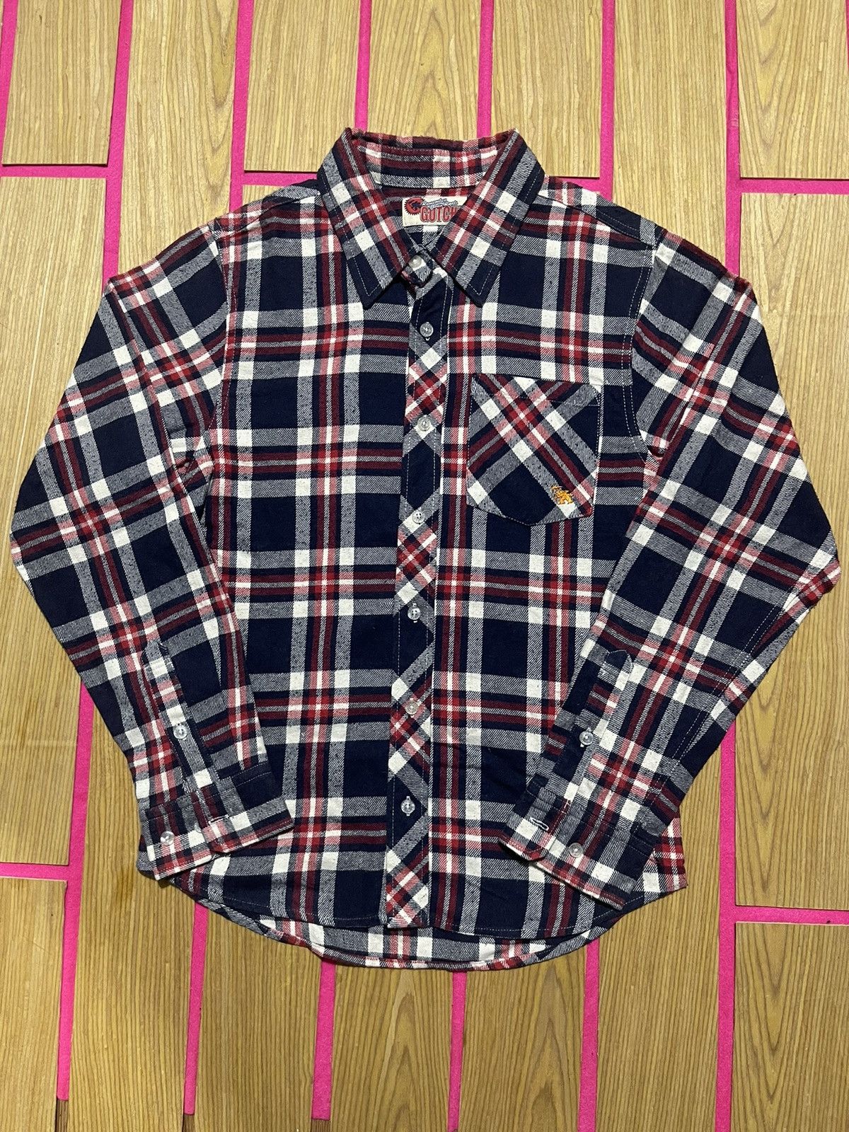 If Six Was Nine Y2K GOTCHA long sleeve checkered shirt Size US M / EU 48-50 / 2 - 4 Thumbnail