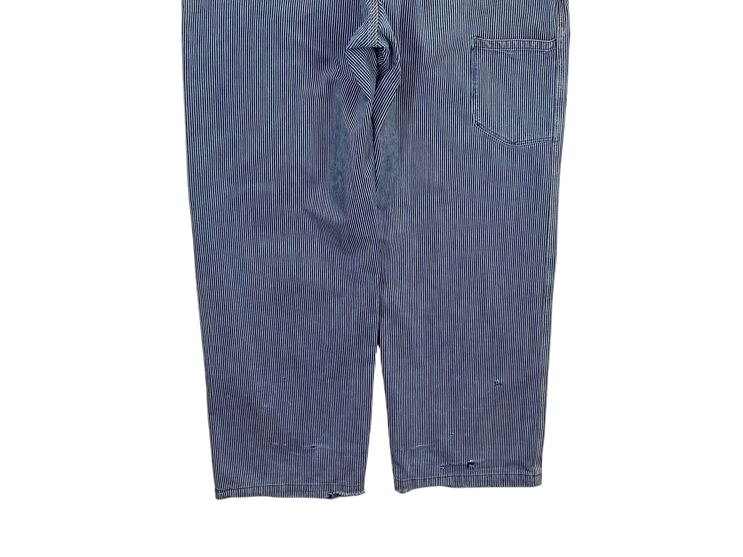 45rpm 45RPM Carpenter Bib Overalls Hickory Stripes Size US 38 / EU 54 - 6 Thumbnail