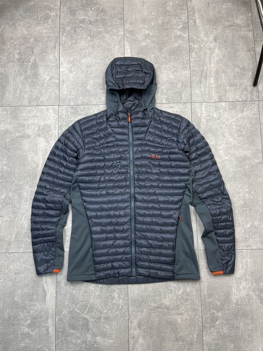 Outdoor Life Rab Cirrus Flex 2.0 Hoody Primaloft Pertex Blue Men’s ...