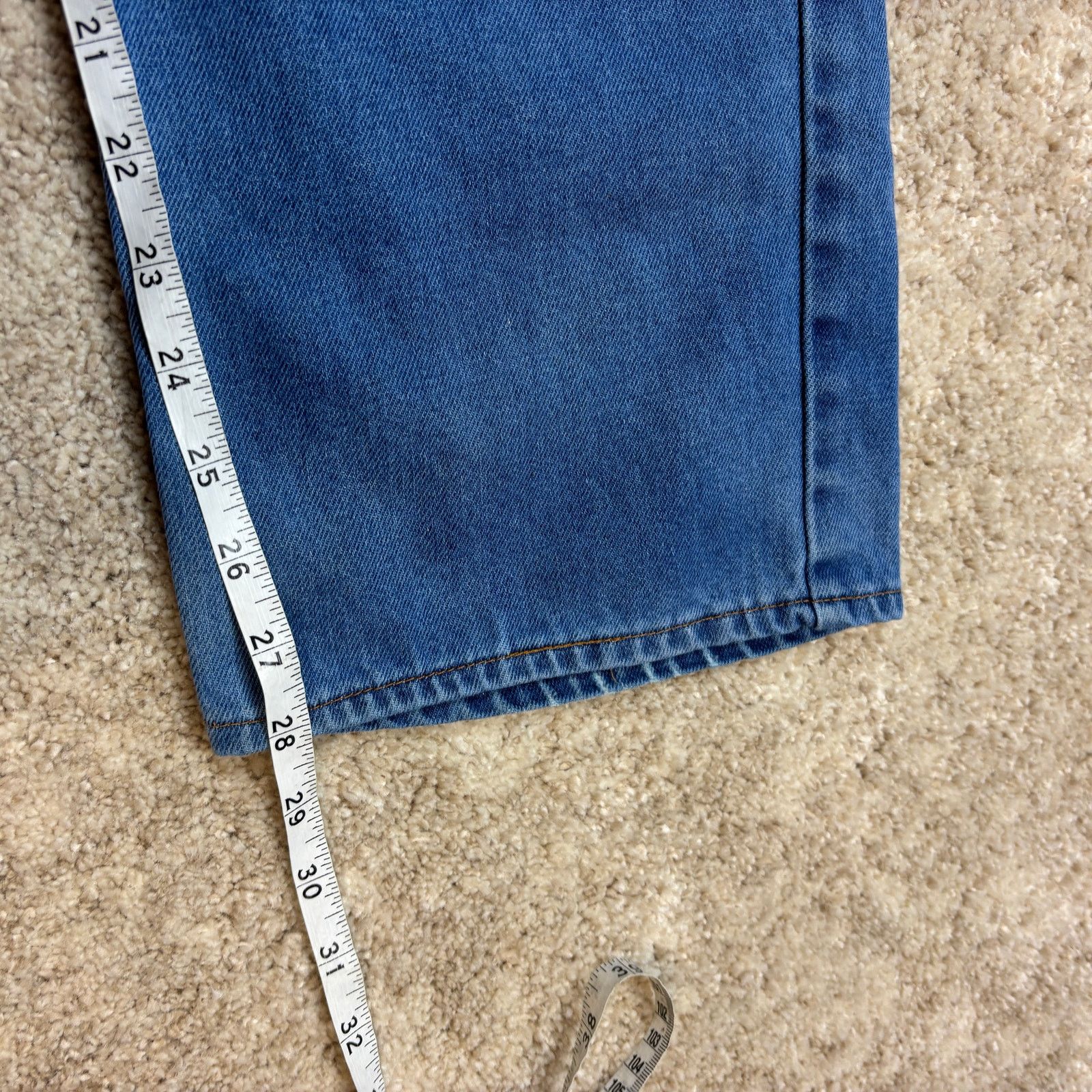 Levi's × Vintage Vintage 80s Levi's 549 Orange Tab Loose Jeans Men's 36x29 Size US 36 / EU 52 - 8 Thumbnail